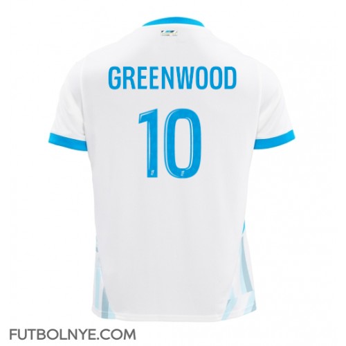 Camiseta Olympique de Marseille Mason Greenwood #10 Primera Equipación 2024-25 manga corta